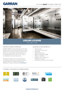 Leisure Locker Specification Image